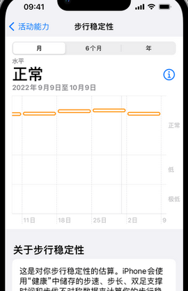 冠县iPhone手机维修如何在iPhone开启'步行稳定性通知'