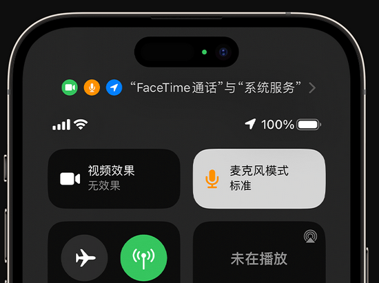 冠县苹果授权维修网点分享iPhone在通话时让你的声音更清晰 