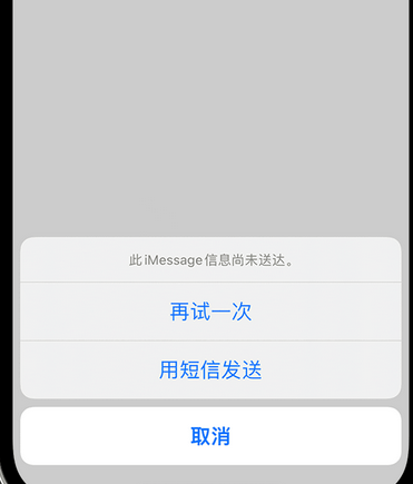 冠县apple维修iPhone上无法正常发送iMessage信息