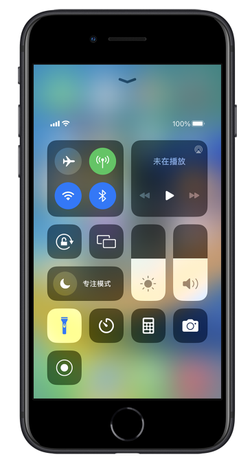 冠县苹果14维修分享苹果iPhone 14 Pro手电筒开启方法 